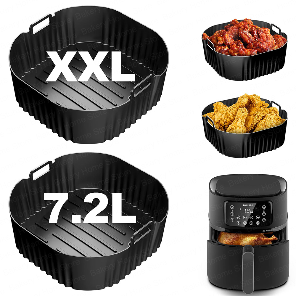 Philips Air Fryer Airfryer Xxl - قالب سيليكون للقلاية الهوائية لطراز فيليبس
