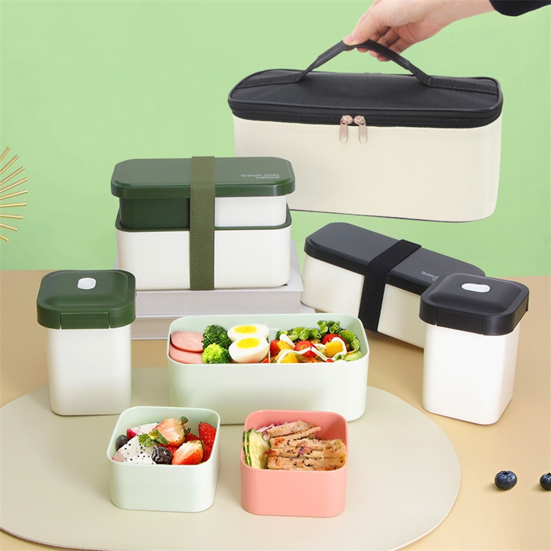 صندوق غداء بمقصورة مزدوجة، حاو - مراجعة Meal Prep Japanese وسعره