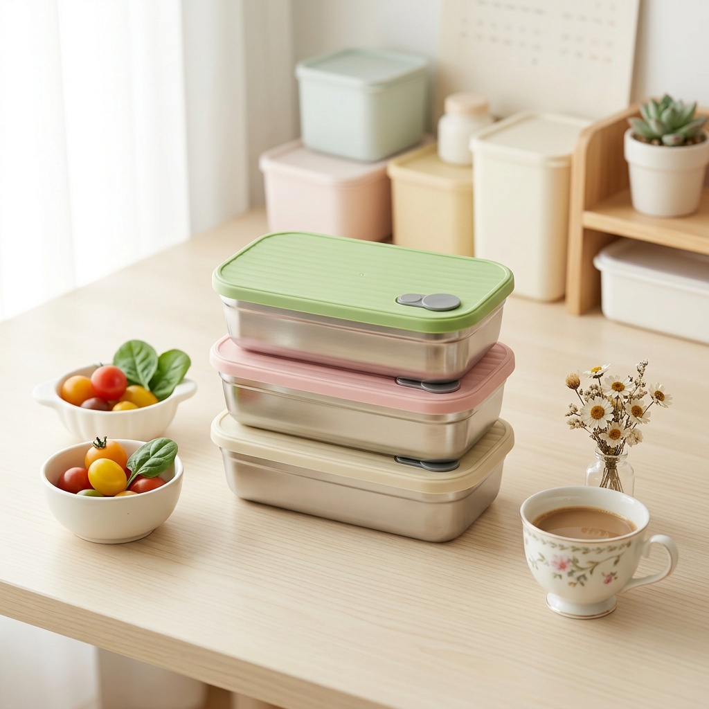 صندوق غداء من الفولاذ المقاوم  - مراجعة Meal Prep Kinder وسعره