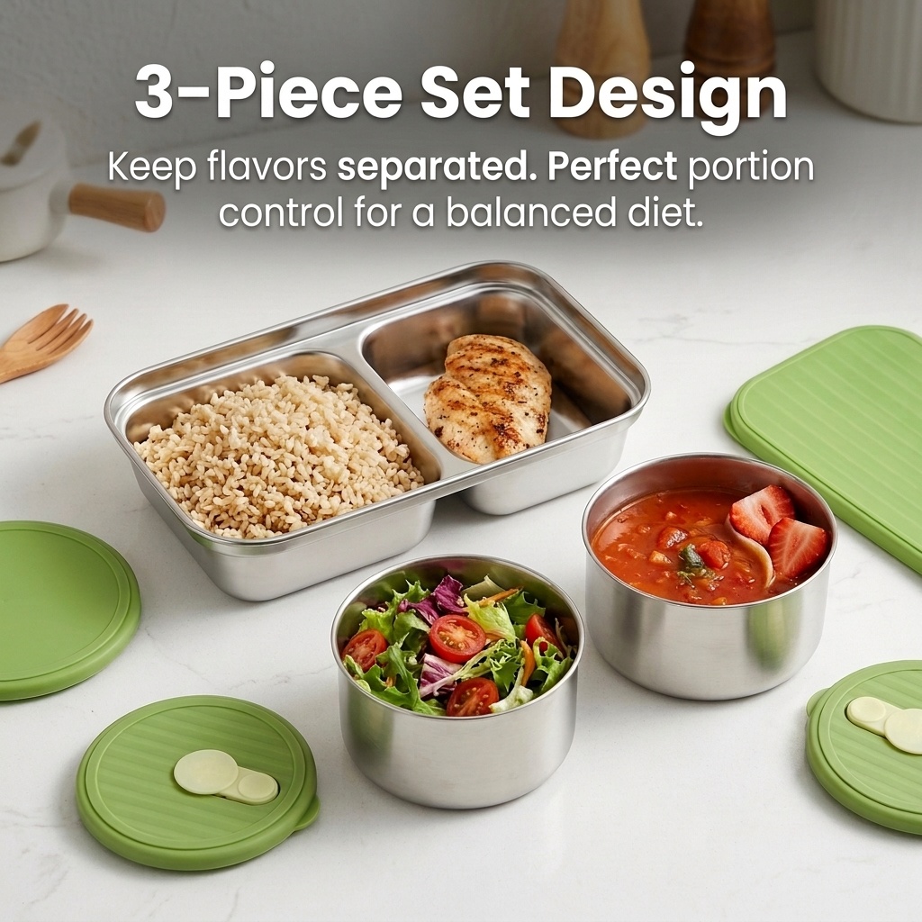 صندوق غداء آمن للميكروويف من ا - مراجعة Meal Prep Kinder وسعره
