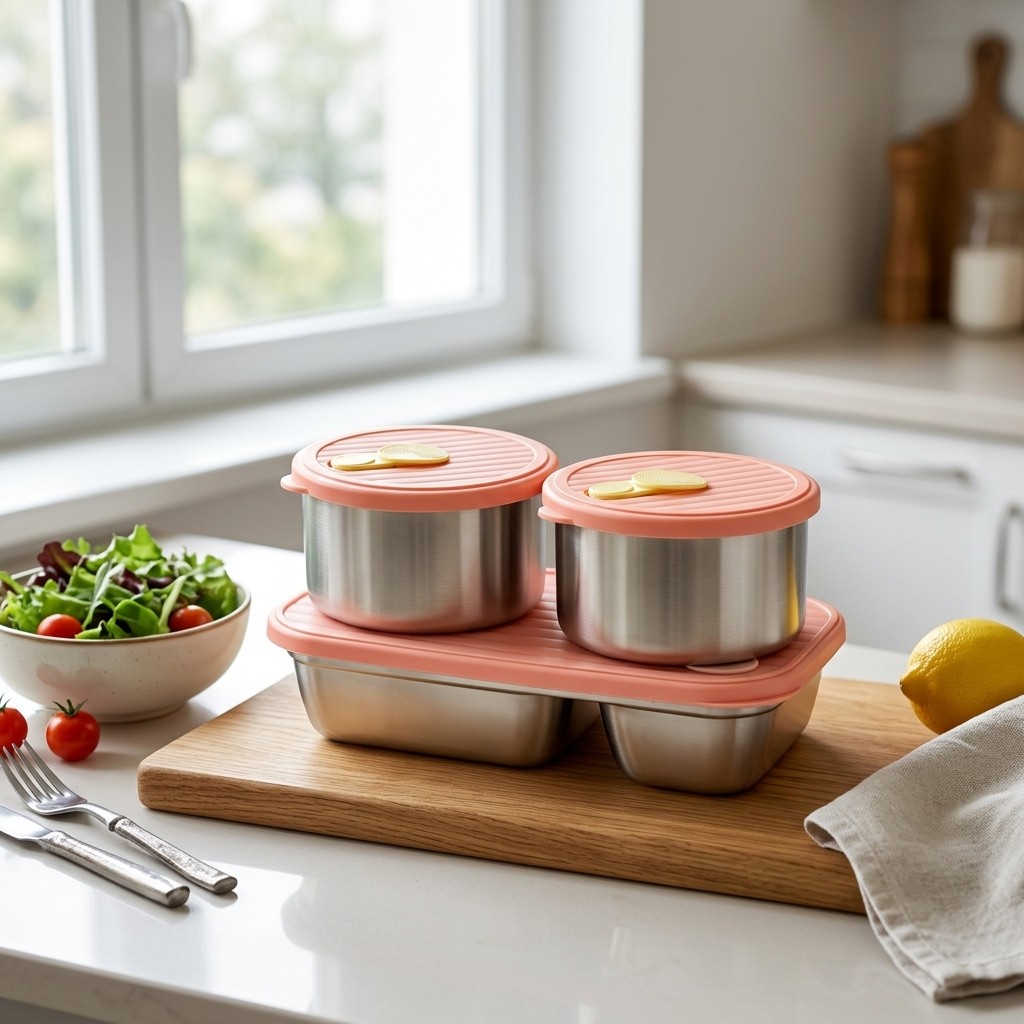 صندوق غداء آمن للميكروويف من ا - مراجعة Meal Prep Kinder وسعره