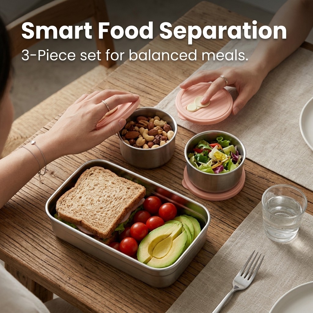 مجموعة علب غداء بنتو آمنة للاس - مراجعة Meal Prep Kinder وسعره