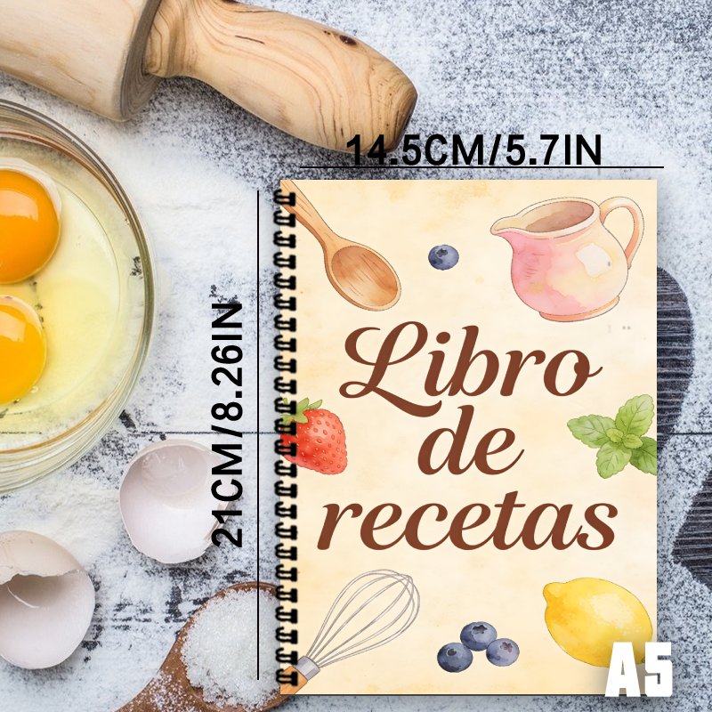 كتاب وصفات إسبانية على ورق A5، - مراجعة Meal Prep Healthy Recipes وسعره