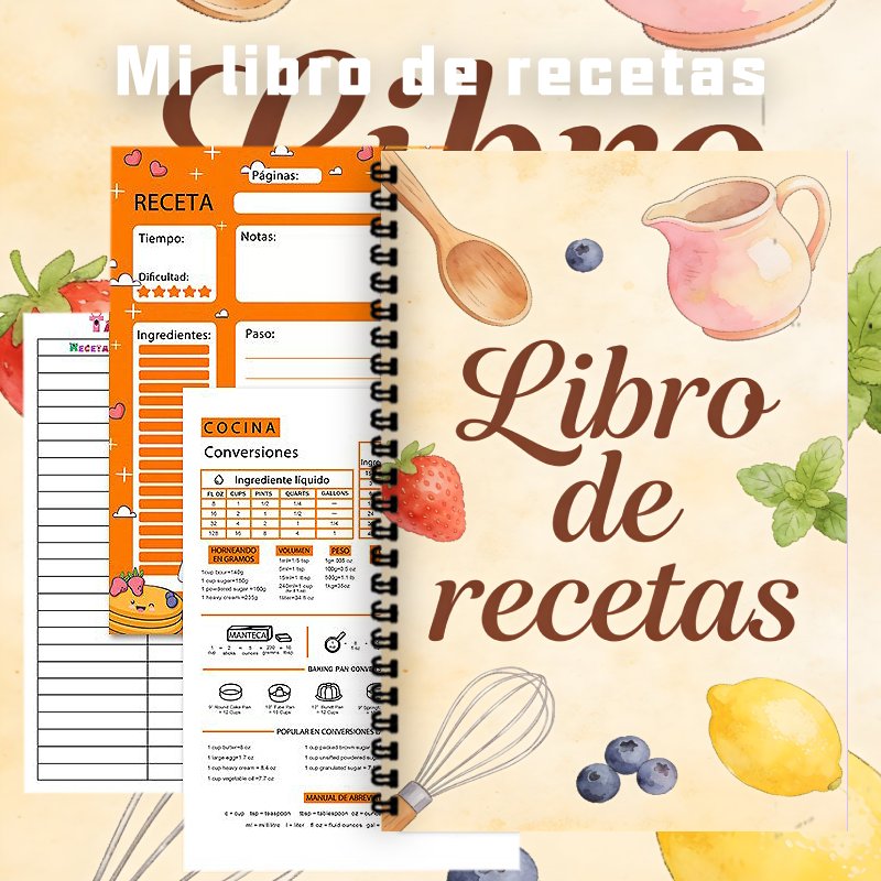 كتاب وصفات إسبانية على ورق A5، - مراجعة Meal Prep Healthy Recipes وسعره