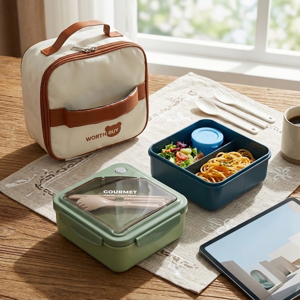 علبة غداء بلاستيكية قابلة للاس - مراجعة Meal Prep Kinder وسعره