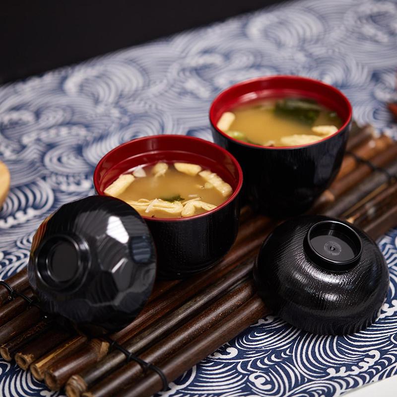 وعاء حساء ميسو ثنائي اللون مع  - مراجعة Meal Prep Japanese وسعره