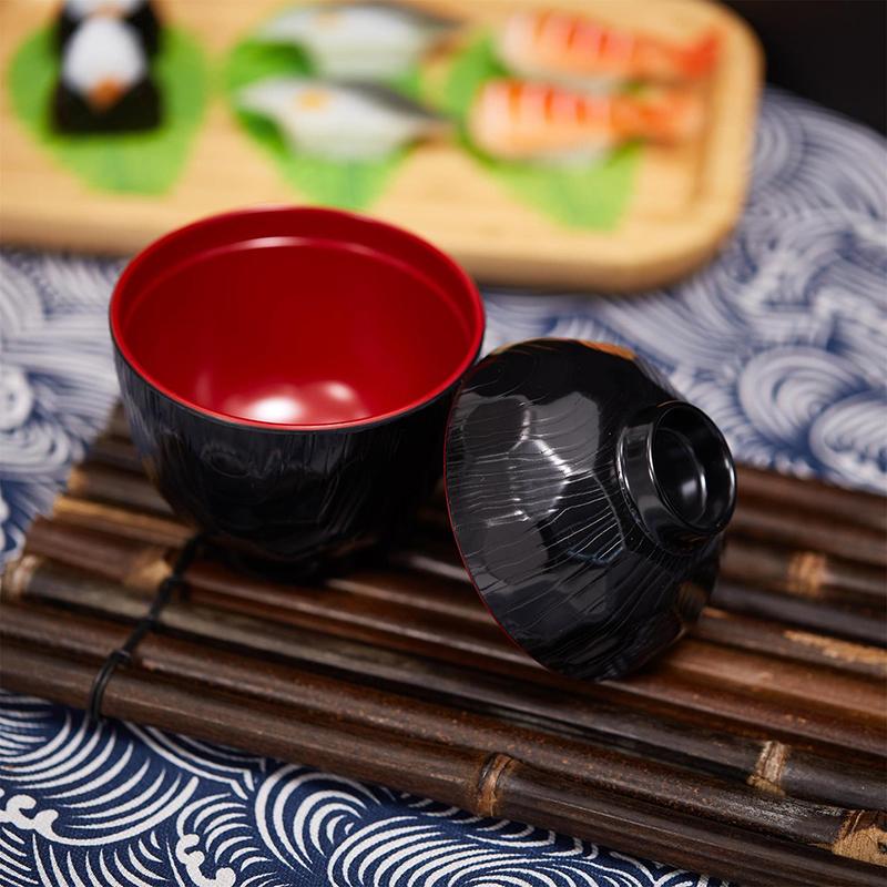 وعاء حساء ميسو ثنائي اللون مع  - مراجعة Meal Prep Japanese وسعره