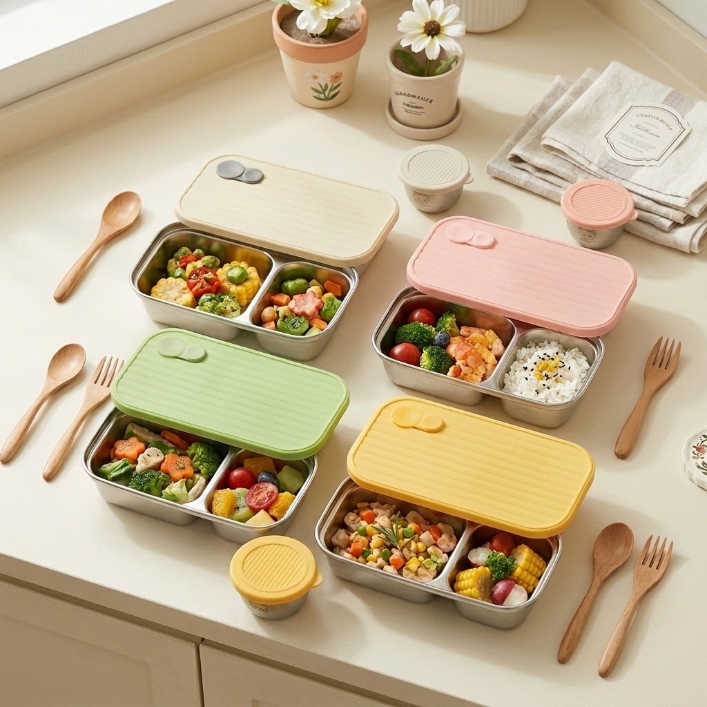 صندوق غداء للأطفال من الفولاذ  - مراجعة Meal Prep Kinder وسعره