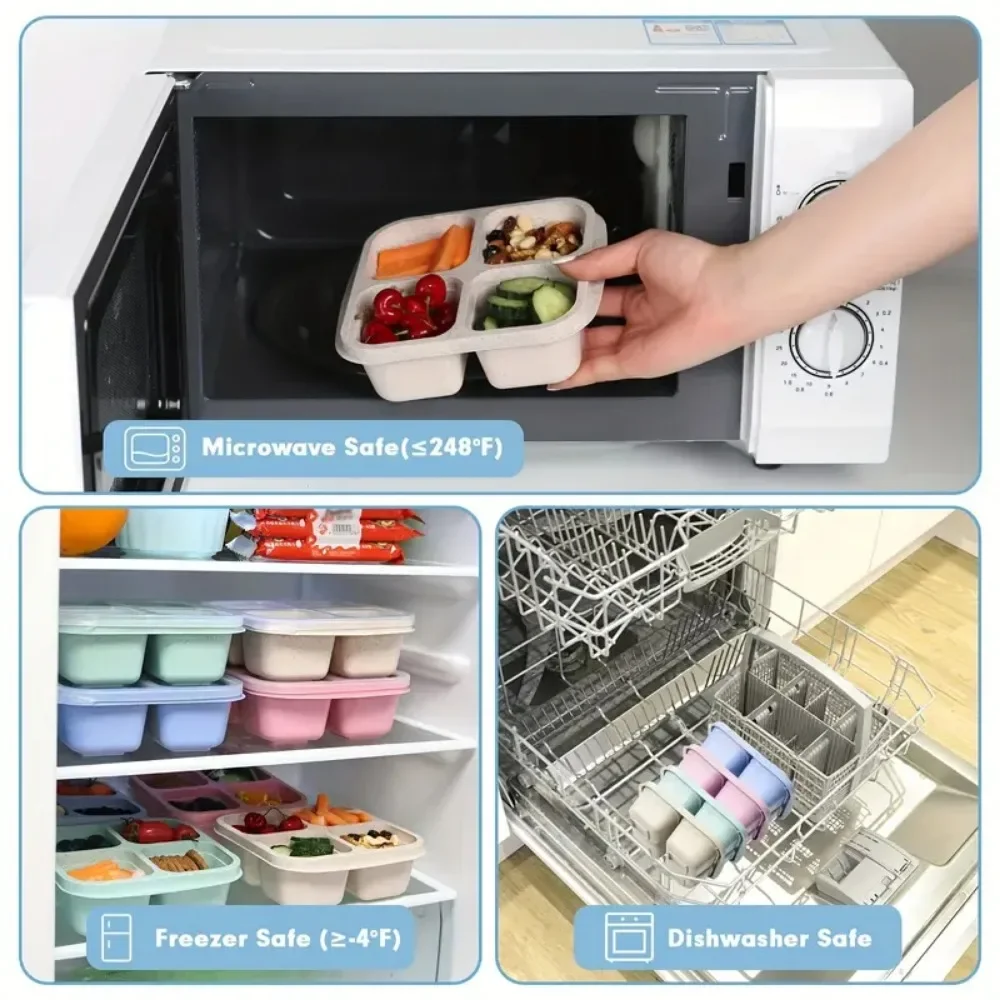 زجاجات تخزين الوجبات الخفيفة ا - مراجعة Meal Prep Kinder وسعره